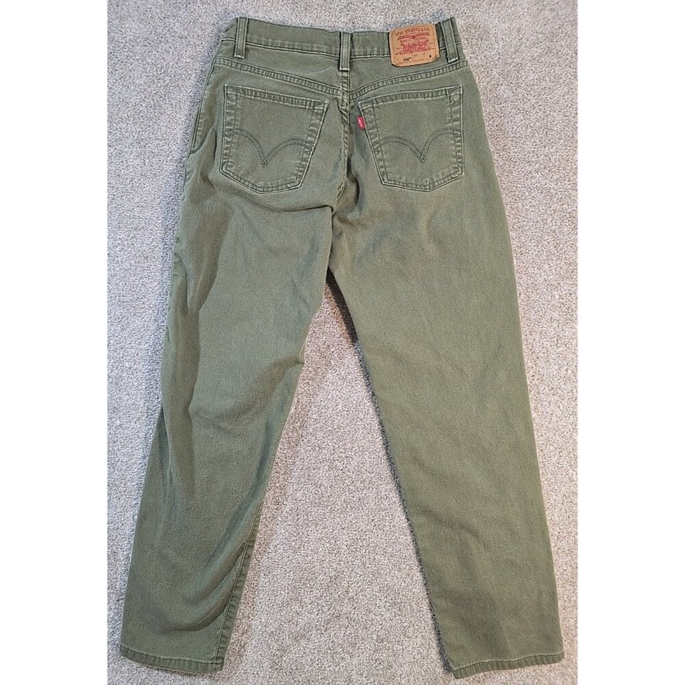 Levi's Green Ankle & Cropped Jeans